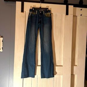 Ranch Dress’n Floral Jeans Size 0